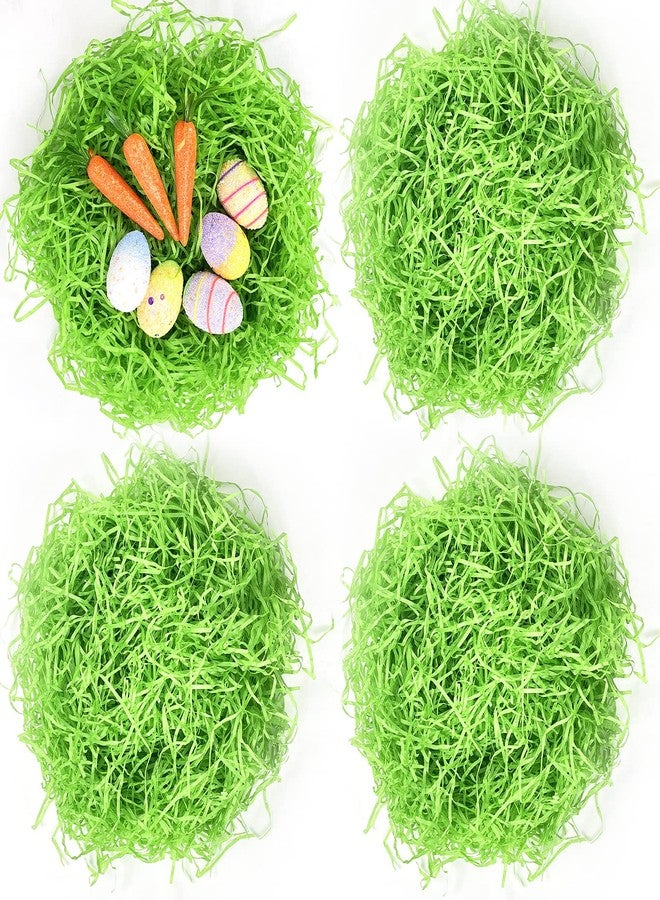 Cleacloud 1/2 LB Easter Grass Basket Filler Recyclable Paper Shred for Easter Basket Filler Creative Eggs Decor Gift Wrap Crinkle & Filler Paper - Image 1